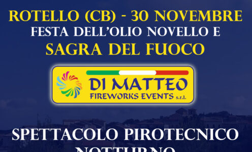 ROTELLO (CB) – Festa dell’olio novello e sagra del fuoco – 30 Novembre 2024