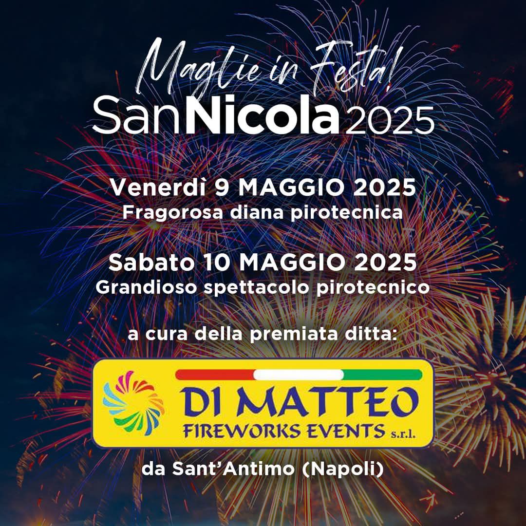 MAGLIE (Le) – Festeggiamenti in onore di San Nicola – 10 Maggio 2025